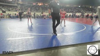 96 lbs Round Of 16 - Emmalisa Perez, Chickasha Wrestling vs Natalie LeGrand, Sperry HS Girls