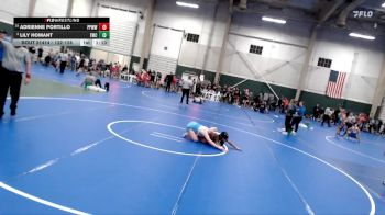 122-128 lbs Champ. Round 1 - Adrienne Portillo, Pikes Peak Warriors Wrestling vs Lily Homant, Eaglecrest Wrestling Club
