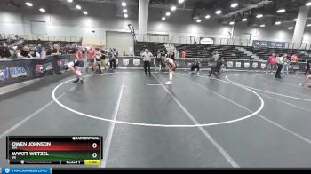187 lbs Quarterfinal - Owen Johnson, MN vs Wyatt Wetzel, WI