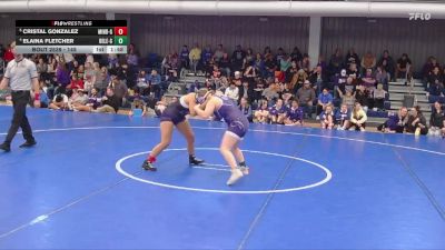 145 lbs Round 3 - Elaina Fletcher, Bellevue East vs Cristal Gonzalez, Minden