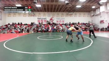 235 lbs Cons. Round 7 - Madison Cordier-Bourque, Meridian vs Analiyah Munoz, Nyssa