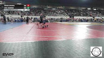 105 lbs Consi Of 32 #2 - Kruse Sparks, Tonkawa vs Joel Ramirez, Hennessey Takedown Club