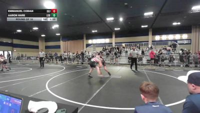 130 lbs Round Of 16 - Emmanuel Cobian, Silverback WC vs Aaron Hare, Legends Of Gold LV