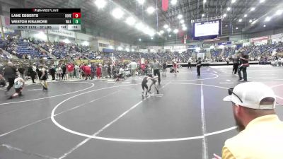 37 lbs Consolation - Lane Ebberts, Dove Creek WC vs Weston Kisamore, Valley Bad Boys
