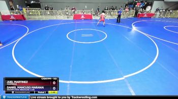 132 lbs Champ. Round 2 - Juel Martinez, California vs Daniel Mancuso Maranan, Golden State Wrestling Club