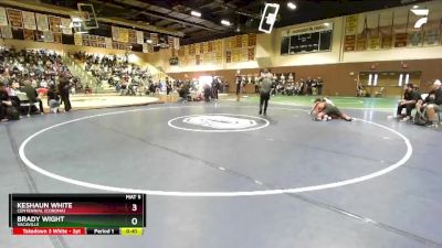 190 lbs Cons. Round 7 - Keshaun White, Centennial (Corona) vs Brady Wight, Vacaville