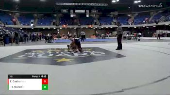 101 lbs Semifinal - Ivan Munoz, Ottawa Township vs Eduardo Castro, DeKalb