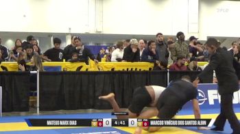 Marcos Vinícius Dos Santos Albin vs Mateus Marx Dias 2025 World IBJJF Jiu-Jitsu No-Gi Championship