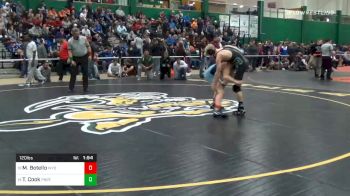 120 lbs Prelims - Mark Botello, Wyoming Seminary vs Timothy Cook, Ponaganset