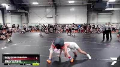 170 lbs Round 2 (4 Team) - Ryder Schaltenbrand, Level Up vs Caden Whitaker, Reverence Wrestling Club 1