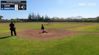 Replay: CSUSM vs Sonoma State | Apr 4 @ 2 PM