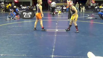 110 lbs Consy 5 - Liam Tucker, Mifflinburg vs Cooper Kespelher, Redbank Valley