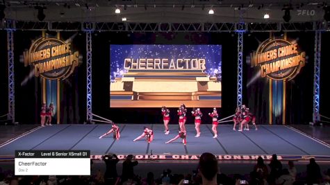 CheerFactor - Day 2 [2024 X-Factor Level 6 Senior XSmall D1] 2024 Winner's Choice Championships - Mohegan Sun