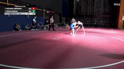 120 lbs Round 2 - Noah Garcia, West Liberty vs Holden Lindeman, Pleasant Valley