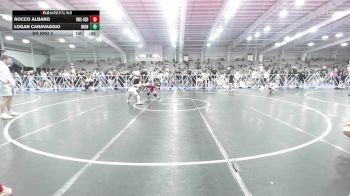 80 lbs Rr Rnd 2 - Rocco Albano, Ruthless Black vs Logan Caravaggio, Iron Faith Wrestling