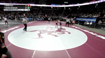II-126 lbs Champ. Round 1 - Moses Morales, Carle Place vs Peter Filli, Ichabod Crane
