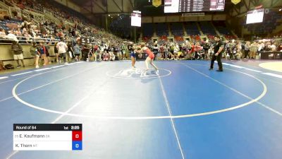 140 lbs Round Of 64 - Elle Kaufmann, GA vs Kaitlyn Thorn, MT