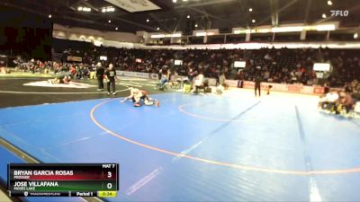 106 lbs Cons. Round 5 - Jose Villafana, Moses Lake vs Bryan Garcia Rosas, Prosser