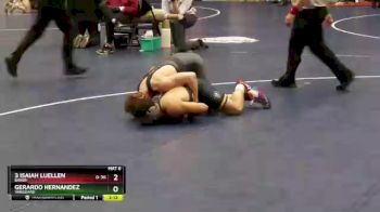 174 lbs Champ. Round 2 - 3 Isaiah Luellen, Baker vs Gerardo Hernandez, Vanguard