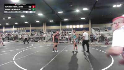 165 lbs Consi Of 64 #2 - Alfonso Hernandez, Threshold WC vs Ehren Thompson, Chaparral HS