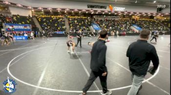 157 lbs Champ. Round 1 - Colton Clark, Linn-Mar vs Nolan Vogel, Joliet (Catholic Academy)