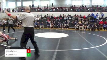 120 lbs Final - Jacob Deysher, Brandywine Heights vs Marcus Colson, Camp Hill