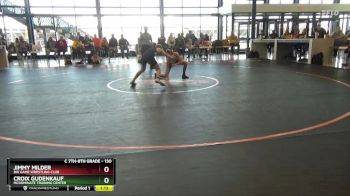 130 lbs 1st Place Match - Jimmy Milder, Big Game Wrestling Club vs Croix Gudenkauf, McDominate Training Center