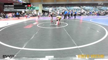145 lbs 3rd Place - Alec Fraser, Askeo International Matclub vs Cael Staggs, Nevada Elite