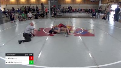 135 lbs Consolation - James White, Mount Joy vs Alejandro McGarrigle, Wernersville