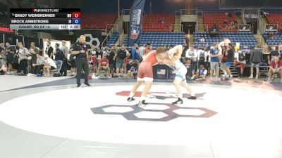 175 lbs Champ. Rd Of 16 - Grady Weinbrenner, Minnesota vs Brock Armstrong, Idaho
