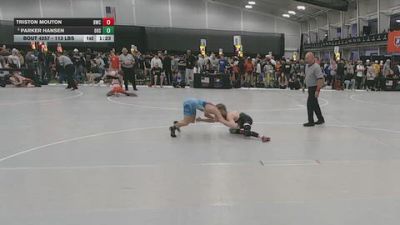 113 lbs Quarters - Triston Mouton, Baylor Wresting Club vs Parker Hansen, Ozark High School