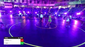 145 lbs Final - Jackson Ricks, Sanderson Wr Ac vs Tucker Cell, Abilene