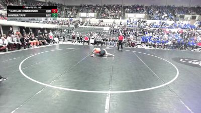 138 lbs Hunter Taff, Kaukauna vs Nathan Henderson, Holmen
