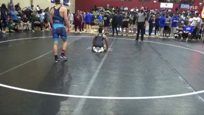 141 lbs Champ. Round 2 - Luke Johannes, Lander vs Antonio Daquep, E