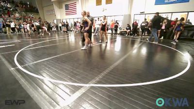 126 lbs Consi Of 8 #2 - Katie Garcia, Mannford Pirate Youth Wrestling vs Aubrie Merkey, Sperry Wrestling Club