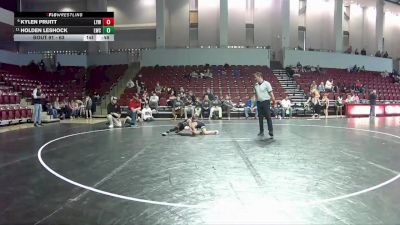 63 lbs Champ. Round 1 - Holden Leshock, Legend Wrestling Club vs Kylen Pruitt, Lebanon Youth Wrestling