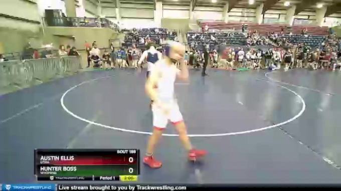 120 Lbs Quarterfinal Austin Ellis Utah Vs Hunter Boss Wyoming