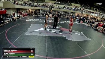 114 lbs Round 3 (4 Team) - Kellen Mumm, Iowa Grant vs Brock Purdie, Apple Valley