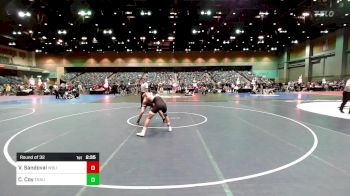 141 lbs Round Of 32 - Vincent Sandoval, Wayland Baptist vs Carson Coy, Embry-Riddle