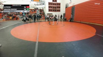 144A Round 2 - Aj Pocha, Park (Livingston)/Sweet Grass County (Big Timber) vs Braxton Winfrey, Tongue River
