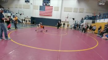 94-98 lbs Round 5 - Abigail Wentz, Cody Middle School vs April Dipilla, Powell Middle School