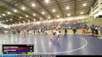 170 lbs Quarterfinal - Dylan Tondreau, Nevada vs Jensen Tanele, Hawaii