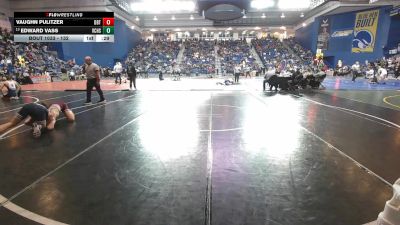132 lbs Cons. Round 1 - Edward Vass, Valley Central vs Vaughn Pulitzer, Dobyns Bennett