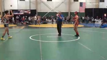 120 lbs Semifinal - Noah Kubala, Chaparral Wrestling Club vs Frankie Gallegos, The Community
