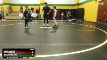 65/70 Round 3 - Jase Abbott, Ninety Six Wildcats vs Mason Nelson, Summerville Takedown