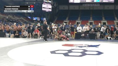 126 lbs Cons. Quarters - Davien Martinez, Colorado vs Gunner Perkins, Ohio