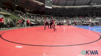 43 lbs Round Of 32 - Caden Sloan, Morrison Takedown Club vs Camden Holden, Ponca City Wildcat Wrestling