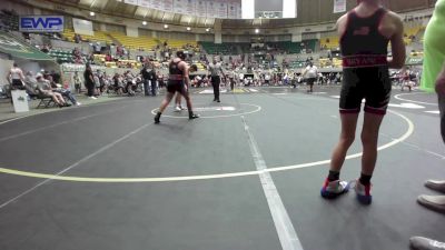 132 lbs Round Of 16 - Connor Bush, Beebe Badgers Wrestling Club vs Cooper Daniels, Saints Wrestling Club