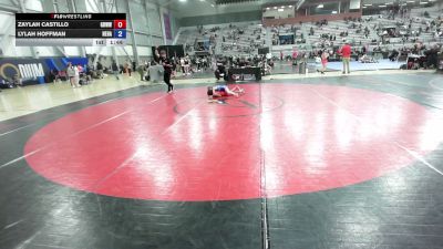 64 lbs 7th Place Match - Zaylah Castillo, Gracie Barra Westchase Wrestling Club vs Lylah Hoffman, New Hampshire