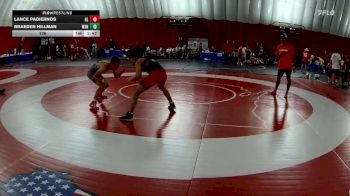 126 lbs Round 2 (8 Team) - Braeden Hillman, Waverly-Shell Rock vs Lance Padiernos, Glenbard East